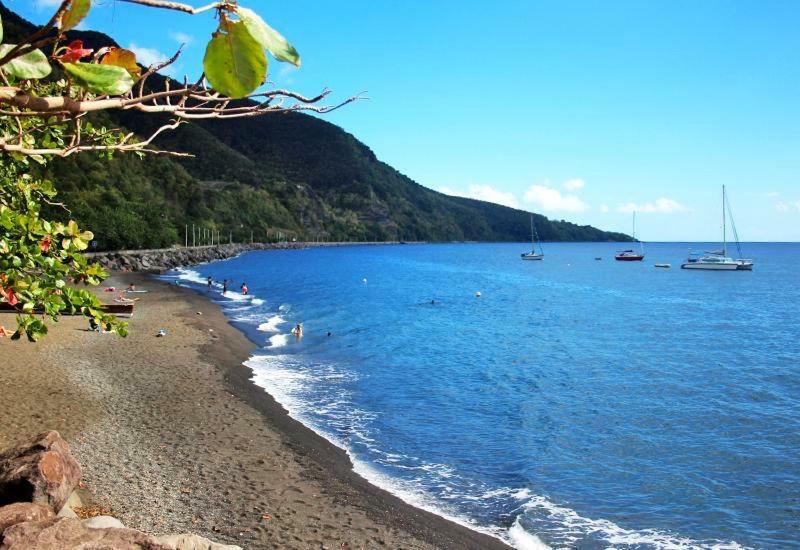 Or Bleu-Bungalow Volcan Soufriere-Vue Sur Mer Saint-Claude Dış mekan fotoğraf